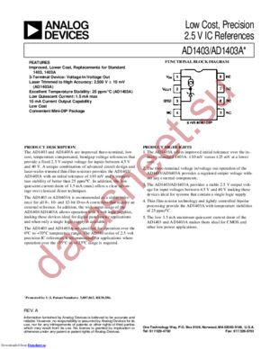 AD1403N datasheet  