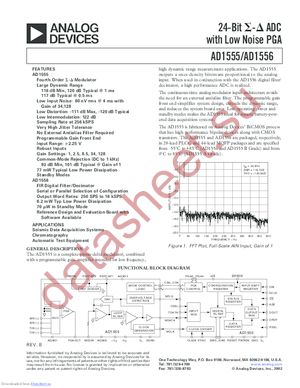 AD1556ASZ datasheet  