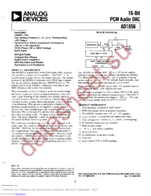 AD1856R-K datasheet  