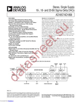 AD1857JRSZ datasheet  