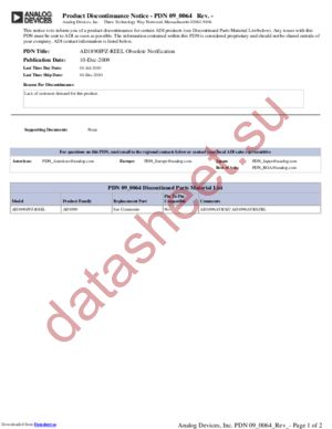 AD1890JPZ-REEL datasheet  