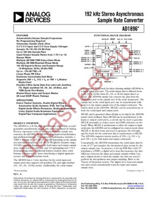 AD1896AYRSZRL datasheet  