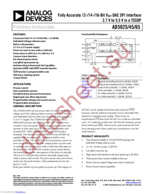 AD5065BRUZ-1 datasheet  