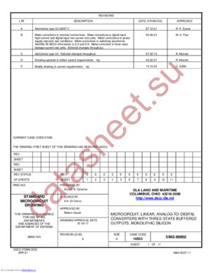 AD571SD/883B datasheet  