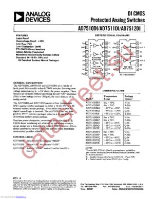 AD7512DISQ/883B datasheet  