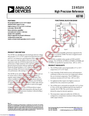 AD780CRZ1 datasheet  