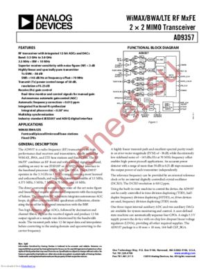 AD9357 datasheet  