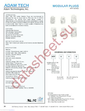 MTP-88 datasheet  