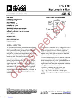 ADL5350-EVAL datasheet  