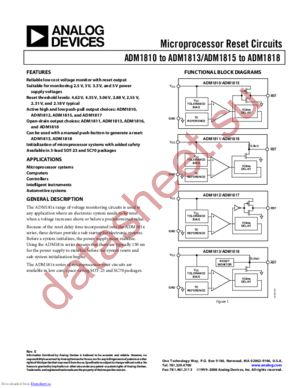 ADM1813-5ARTZ-RL datasheet  