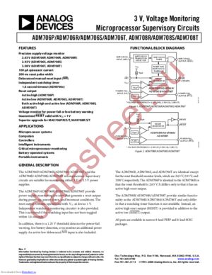 ADM708TARZ-REEL datasheet  