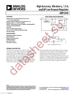 ADP3339AKCZ-2.5-R7 datasheet  