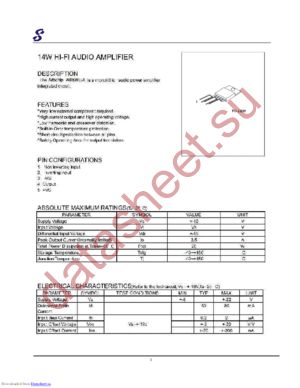 AMS2030A datasheet  