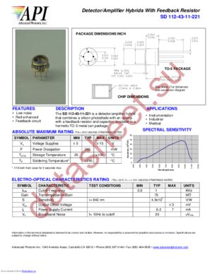 SD112-43-11-221 datasheet  