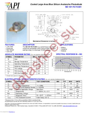 SD197-70-74-591 datasheet  