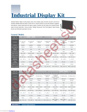 IDK-101N-20WSB1 datasheet  