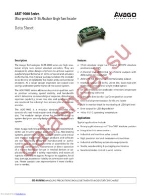AEAT-9000-1GSH0 datasheet  