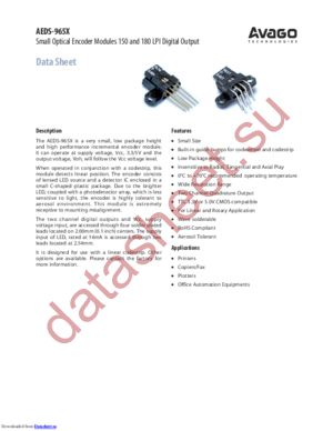 AEDS-96510 datasheet  