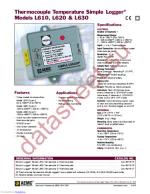 L620 datasheet  