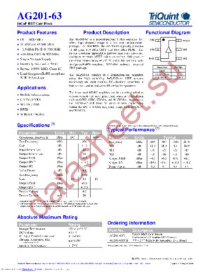 AG201-63G datasheet  