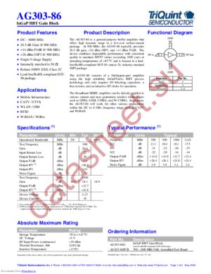 AG303-86G datasheet  
