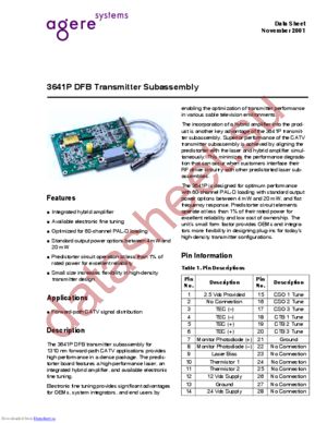 3641P datasheet  