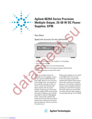 6620A datasheet  