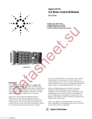 E2271A datasheet  