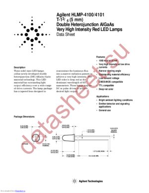 HLMP-4100 datasheet  