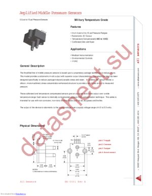 15 PSI-A-4V-MIL datasheet  