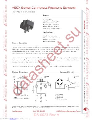 100PSI-D-4V-ASCX datasheet  