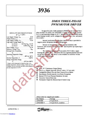 A3936SEDT datasheet  