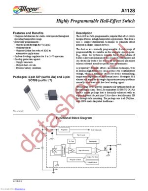 A1128 datasheet  