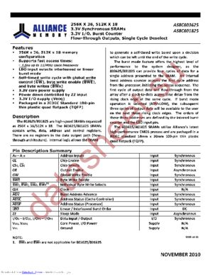 AS8C801825 datasheet  