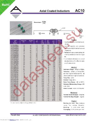 AC10-R39M-RC datasheet  