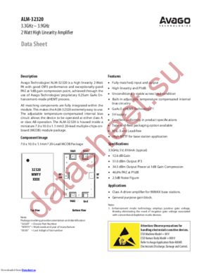 ALM-32320-TR2G datasheet  