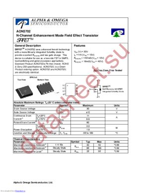 AO4726 datasheet  