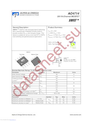 AO4714_11 datasheet  