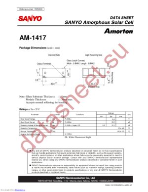 AM-1417 datasheet  