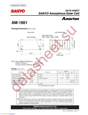 am-1801 datasheet  