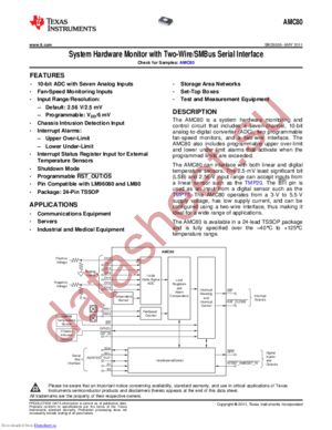 AMC80PW datasheet  