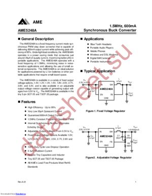 AME5248A-AEV100 datasheet  