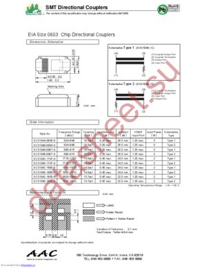 DCS104A-0897-G datasheet  