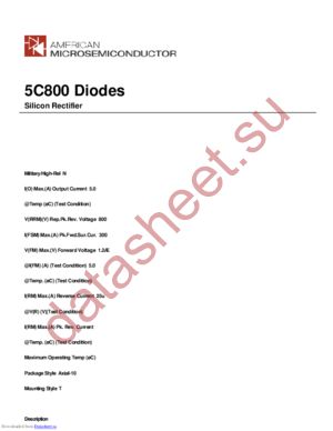 5C800 datasheet  
