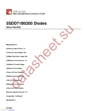 5SDD71B0200 datasheet  