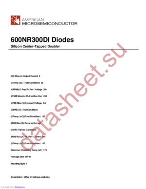 600NR300DI datasheet  