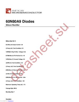 60N80A9 datasheet  