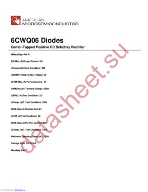6CWQ06 datasheet  