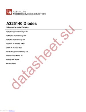 A325140 datasheet  