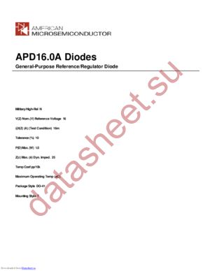 APD16.0A datasheet  